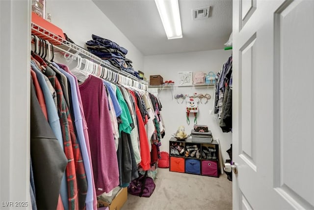 5321 Welch Valley Ave, Las Vegas, NV 89131 - walk in closet with carpet floors