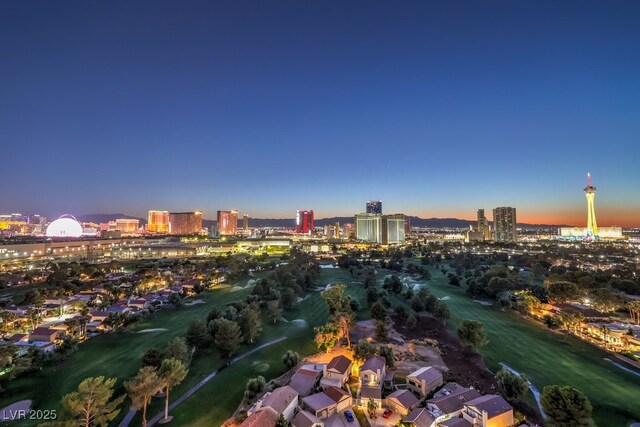 3111 Bel Air Dr Unit 23A, Las Vegas, NV 89109 - aerial view of property's location with nearby urban area