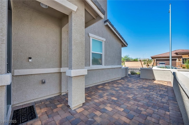 688 Monroe Hill Pl, Henderson, NV 89011 - view of patio / terrace featuring a gate