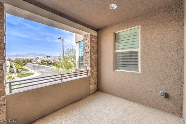 9655 Skye Star Ave, Las Vegas, NV 89166 - balcony with a mountain view