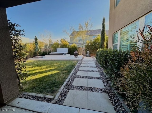 9655 Skye Star Ave, Las Vegas, NV 89166 - view of green lawn