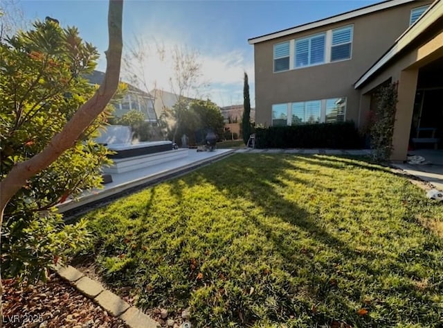 9655 Skye Star Ave, Las Vegas, NV 89166 - view of grassy yard