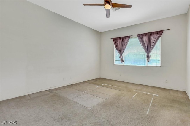 8849 Pheasant Valley Way, Las Vegas, NV 89123 - carpeted spare room with a ceiling fan