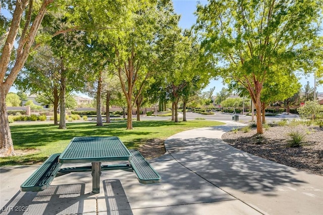 11441 Drappo Ave, Las Vegas, NV 89138 - view of property's community with a yard