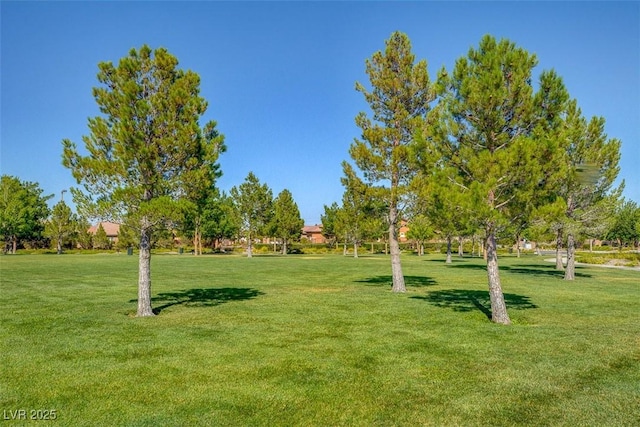 11441 Drappo Ave, Las Vegas, NV 89138 - surrounding community with a lawn