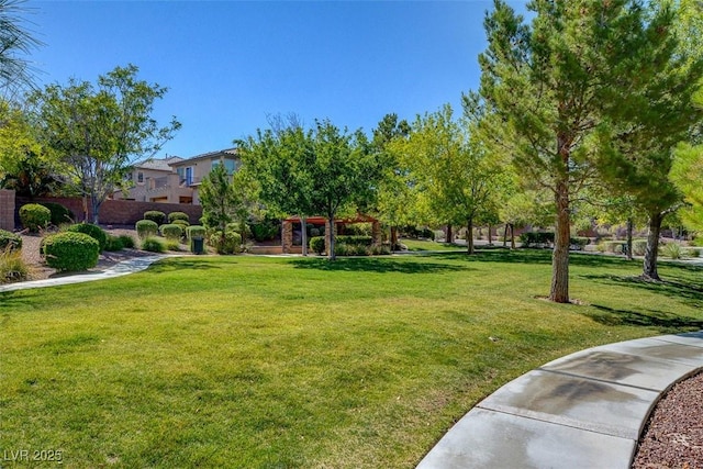 11441 Drappo Ave, Las Vegas, NV 89138 - view of property's community with a yard