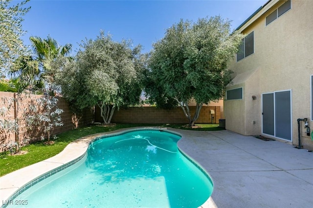 10908 Royal Highlands St, Las Vegas, NV 89141 - view of pool featuring a fenced backyard and a patio