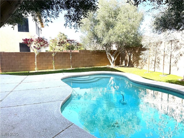 10908 Royal Highlands St, Las Vegas, NV 89141 - view of pool with a fenced backyard