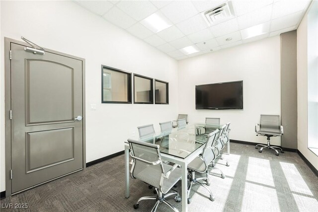 68 E Serene Ave Unit 224, Las Vegas, NV 89123 - carpeted office with a drop ceiling and baseboards