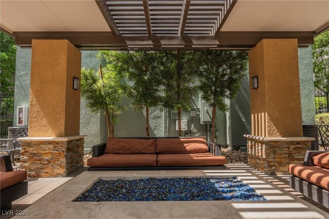 68 E Serene Ave Unit 224, Las Vegas, NV 89123 - view of patio / terrace featuring outdoor lounge area