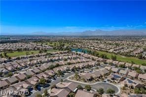 2413 Mourning Warbler Ave, North Las Vegas, NV 89084 - aerial overview of property's location with nearby suburban area