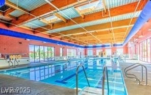 2413 Mourning Warbler Ave, North Las Vegas, NV 89084 - view of indoor community pool