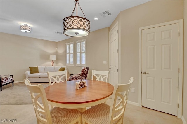 1560 Plaza Centre Dr Unit 103, Las Vegas, NV 89135 - dining area featuring baseboards and recessed lighting