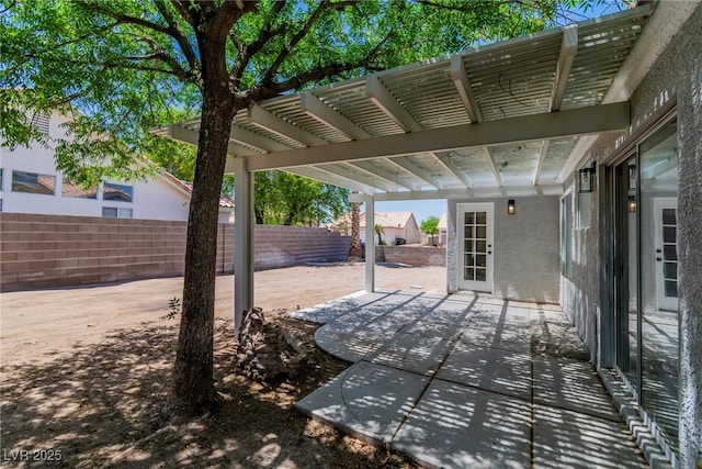 831 Purple Sage Ter, Henderson, NV 89015 - view of patio featuring a pergola