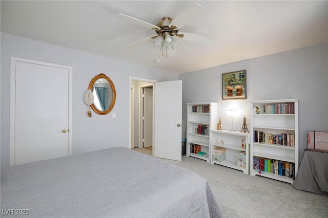 3404 Brayton Mist Dr, North Las Vegas, NV 89081 - carpeted bedroom featuring ceiling fan