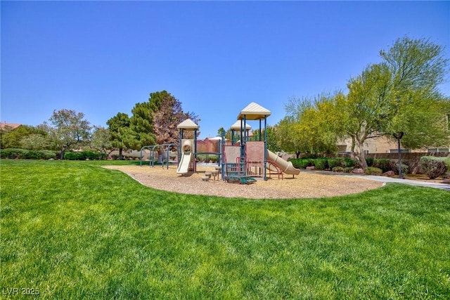 3404 Brayton Mist Dr, North Las Vegas, NV 89081 - community play area with a lawn