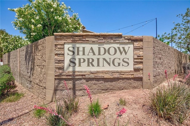 3404 Brayton Mist Dr, North Las Vegas, NV 89081 - view of community sign