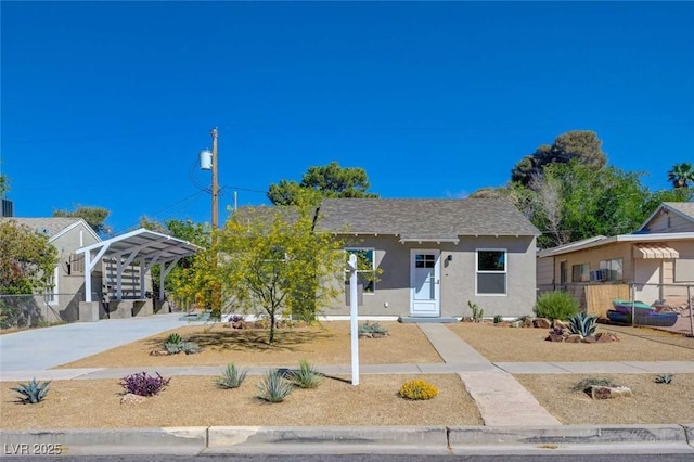 524 Hopi Pl, Boulder City, NV 89005 - view of front of house with stucco siding