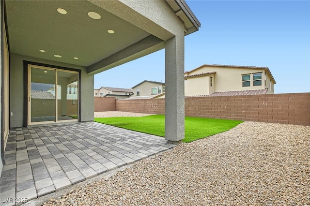 6830 Fallen Rock St, North Las Vegas, NV 89084 - view of patio / terrace