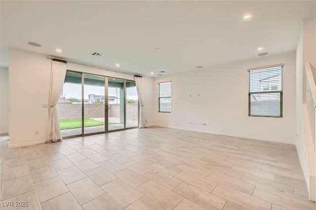 6830 Fallen Rock St, North Las Vegas, NV 89084 - empty room with recessed lighting and baseboards
