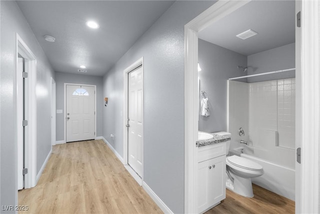 100 Eton St, Pahrump, NV 89048 - entryway with light wood finished floors and baseboards