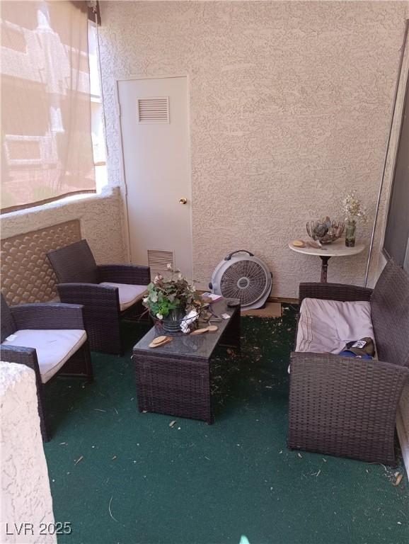 1407 Santa Margarita St Unit A, Las Vegas, NV 89146 - living area with carpet