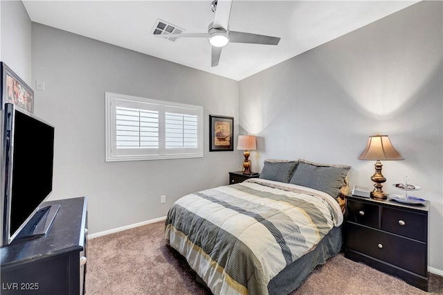 4020 Driscoll Mountain St, Las Vegas, NV 89129 - carpeted bedroom featuring baseboards and ceiling fan