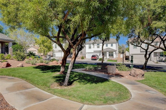4020 Driscoll Mountain St, Las Vegas, NV 89129 - view of community with a yard and a residential view