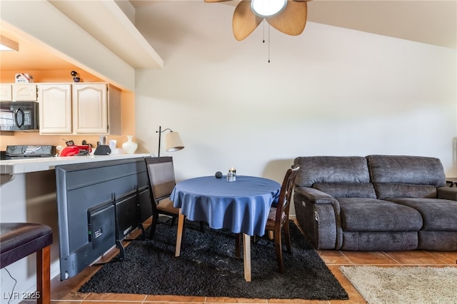 2851 S Valley View Blvd Unit 1071, Las Vegas, NV 89102 - tiled dining space with ceiling fan