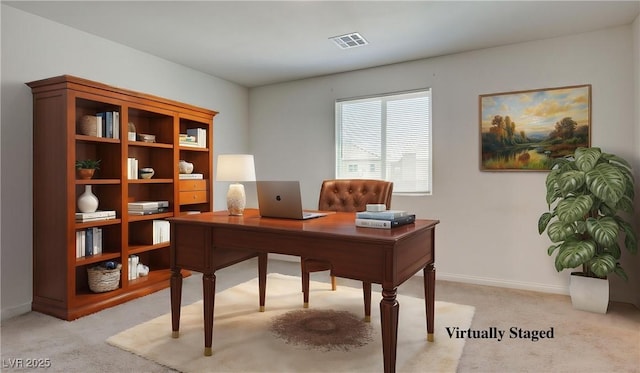 4229 Venus Falls Ave, North Las Vegas, NV 89084 - office with light carpet and baseboards