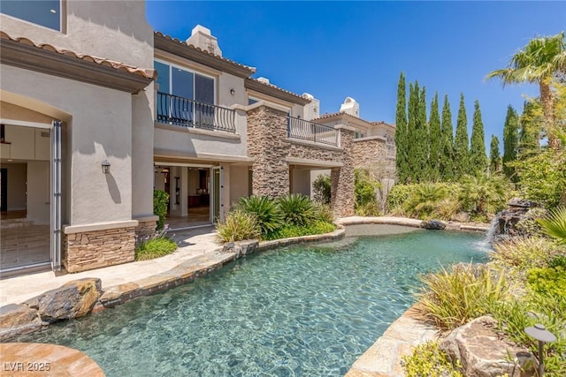 2436 Grassy Spring Pl, Las Vegas, NV 89135 - view of outdoor pool