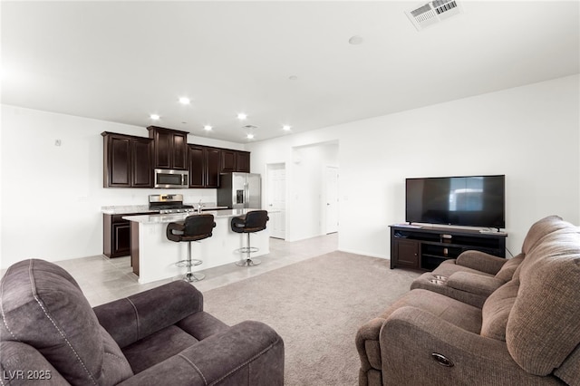 2495 Sunflower Days Ave Unit 2052, North Las Vegas, NV 89031 - living room with recessed lighting