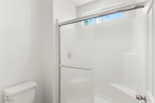 2495 Sunflower Days Ave Unit 2052, North Las Vegas, NV 89031 - full bathroom featuring toilet and a stall shower