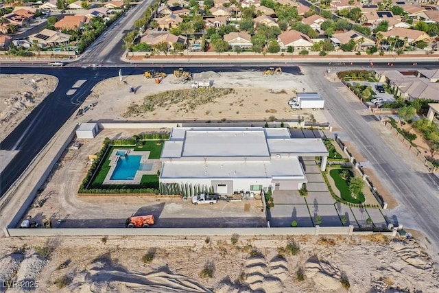 5400 Mello Ave, Las Vegas, NV 89131 - view of property location featuring nearby suburban area and a pool area