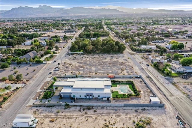5400 Mello Ave, Las Vegas, NV 89131 - bird's eye view of a mountain backdrop
