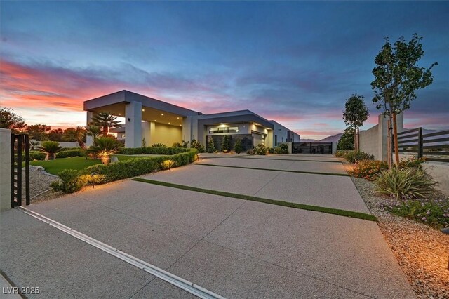 5400 Mello Ave, Las Vegas, NV 89131 - view of front of house with stucco siding