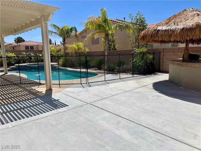 1921 Moonlight Bluff Ave, North Las Vegas, NV 89084 - view of swimming pool featuring a patio area