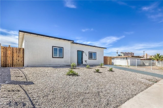 5200 Blanton Dr, Las Vegas, NV 89122 - view of front of home with stucco siding