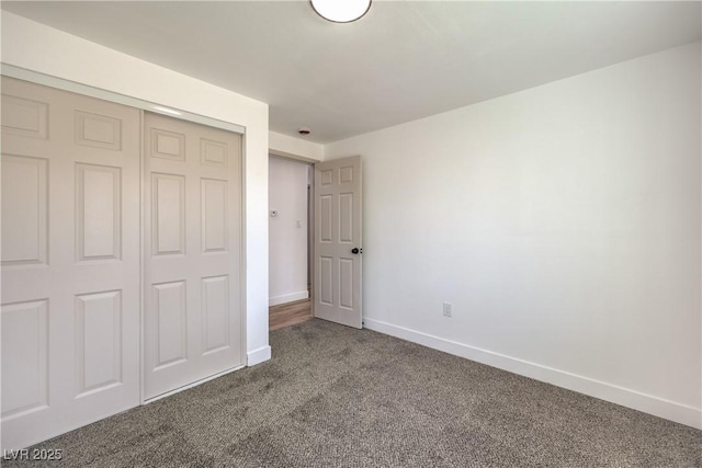 5200 Blanton Dr, Las Vegas, NV 89122 - unfurnished bedroom featuring carpet flooring, baseboards, and a closet