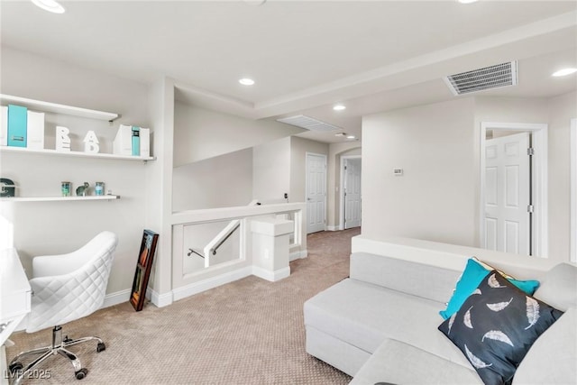 5889 Thistle Meadow Ave, Las Vegas, NV 89139 - carpeted office with recessed lighting and baseboards