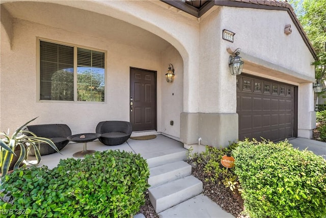 10353 Yew Blossom Ave, Las Vegas, NV 89166 - property entrance with stucco siding
