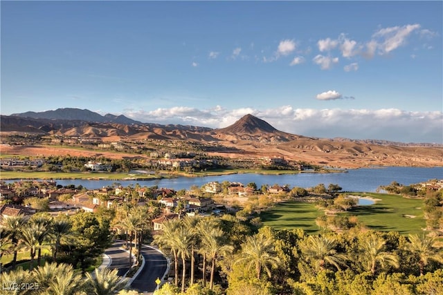 8 Laricola Ct, Henderson, NV 89011 - view of mountain backdrop featuring a nearby body of water