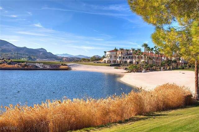 8 Laricola Ct, Henderson, NV 89011 - water view with a mountainous background