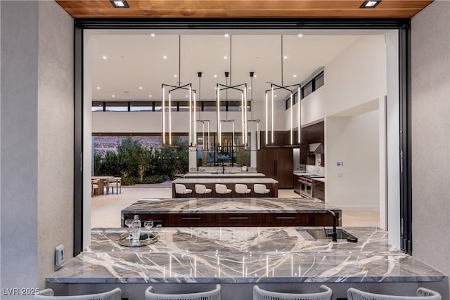6 Rockmount Ct, Henderson, NV 89012 - bathroom featuring a sink and a high ceiling