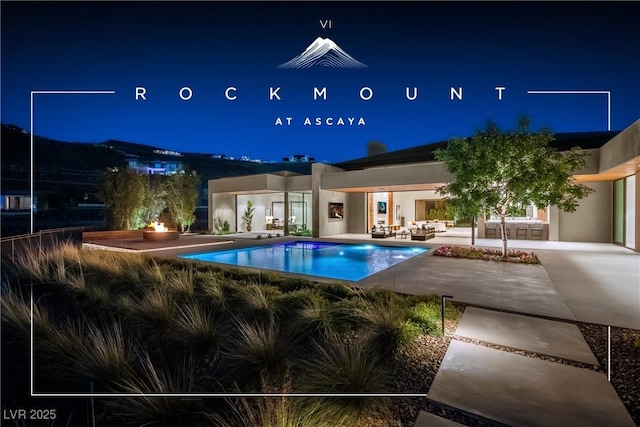 6 Rockmount Ct, Henderson, NV 89012 - outdoor pool with a patio area