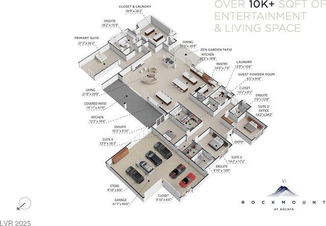 6 Rockmount Ct, Henderson, NV 89012 - property floor plan