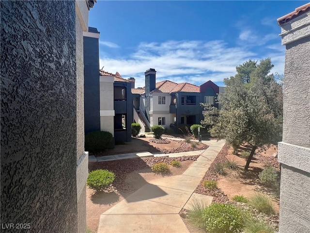8600 W Charleston Blvd Unit 2033, Las Vegas, NV 89117 - view of yard with stairs