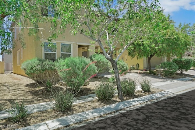 2117 Leatherbridge Ct, North Las Vegas, NV 89081 - view of front of property with stucco siding