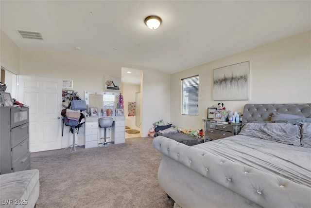 2117 Leatherbridge Ct, North Las Vegas, NV 89081 - carpeted bedroom featuring ensuite bath