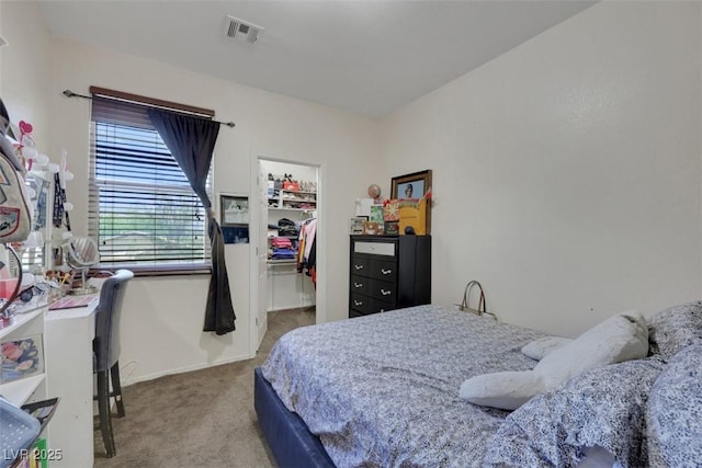 2117 Leatherbridge Ct, North Las Vegas, NV 89081 - carpeted bedroom with a walk in closet and a closet